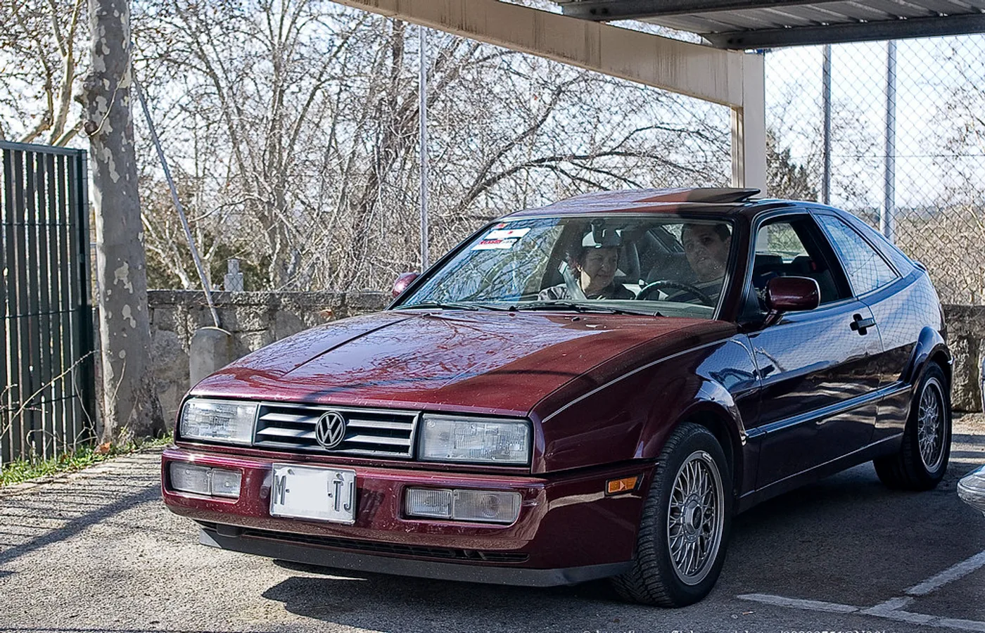Volkswagen Corrado, vue extérieure du modèle