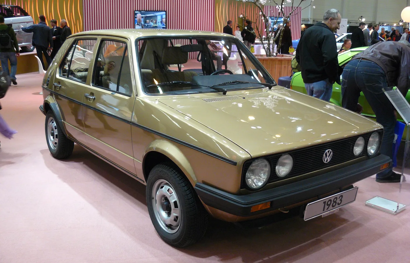 Volkswagen e-Golf, vue extérieure du modèle