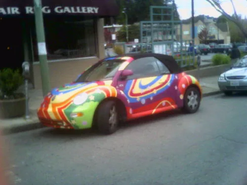 Volkswagen NEW BEETLE, vue extérieure du modèle