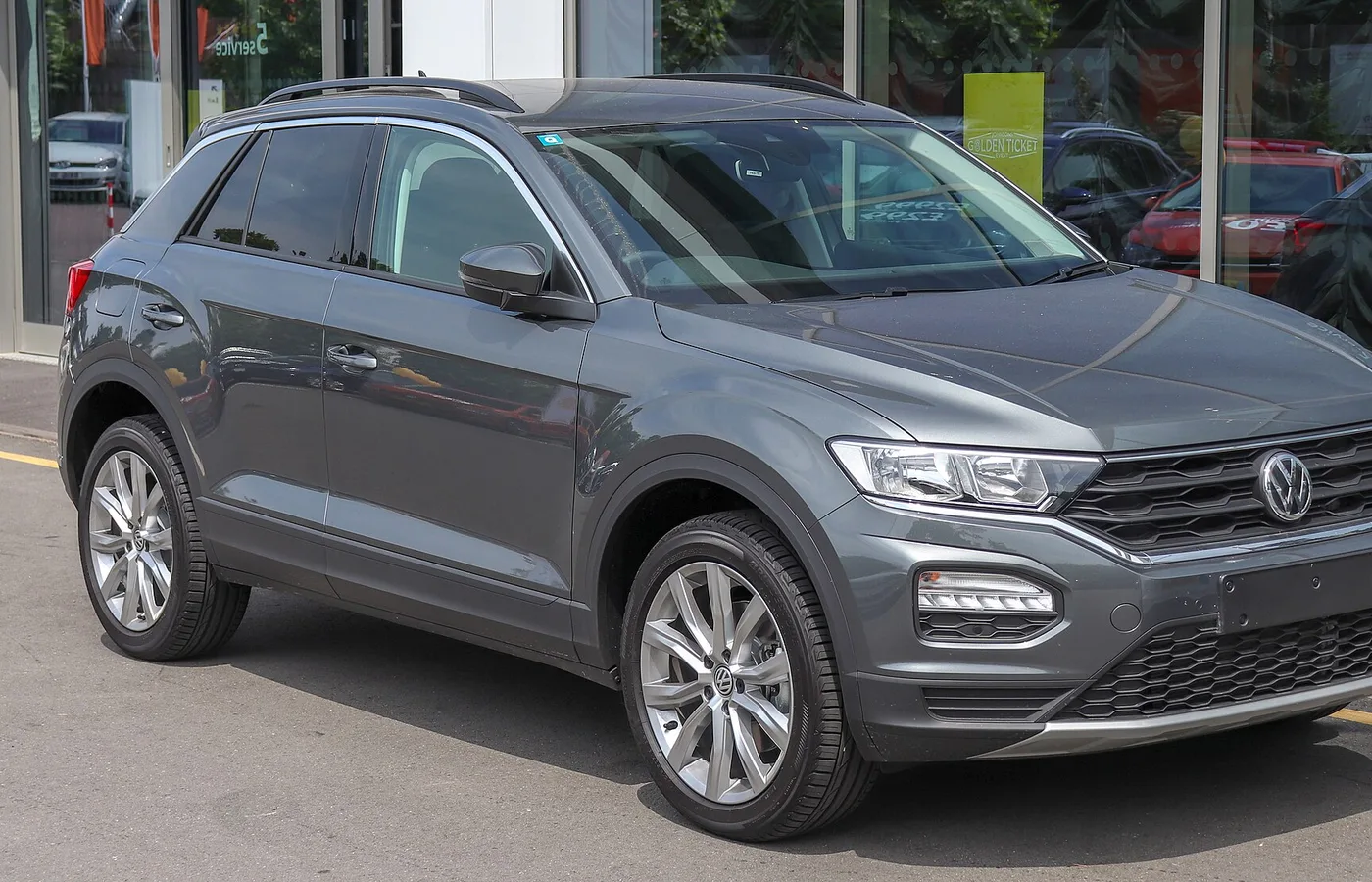 Volkswagen T-Roc, vue extérieure du modèle