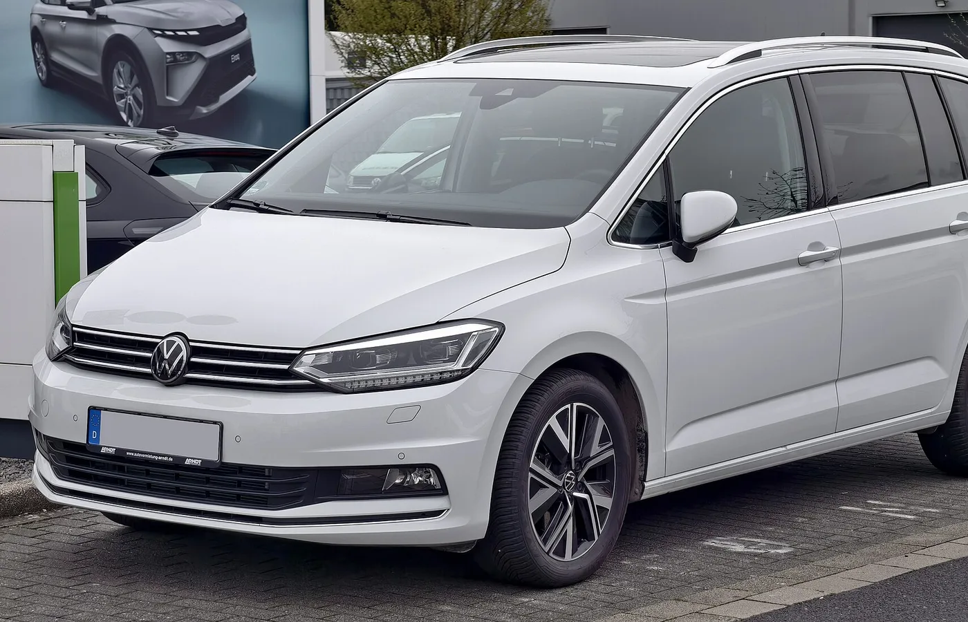 Volkswagen Touran, vue extérieure du modèle