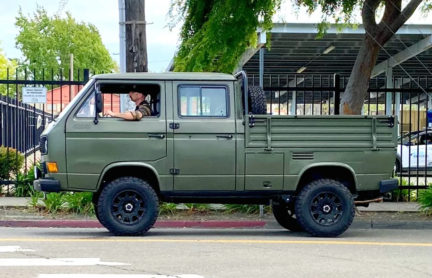 Volkswagen Vanagon, vue extérieure du modèle