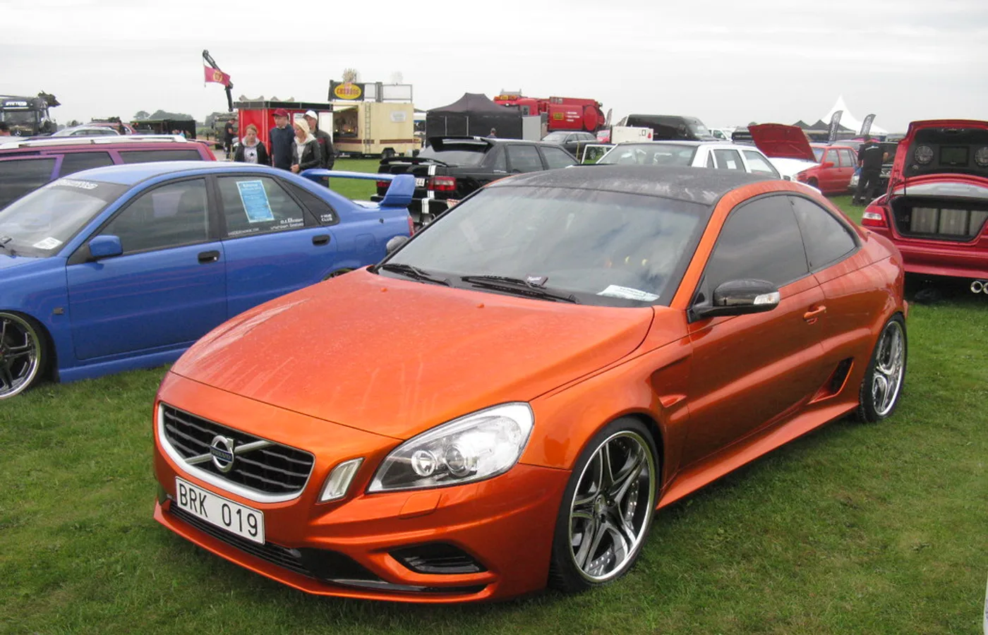 Volvo C70, vue extérieure du modèle