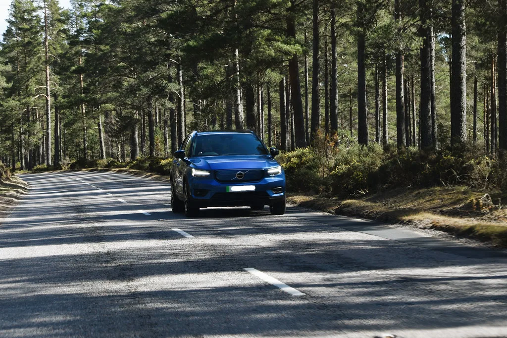 Volvo C40 RECHARGE, vue extérieure du modèle ou d'une variante proche