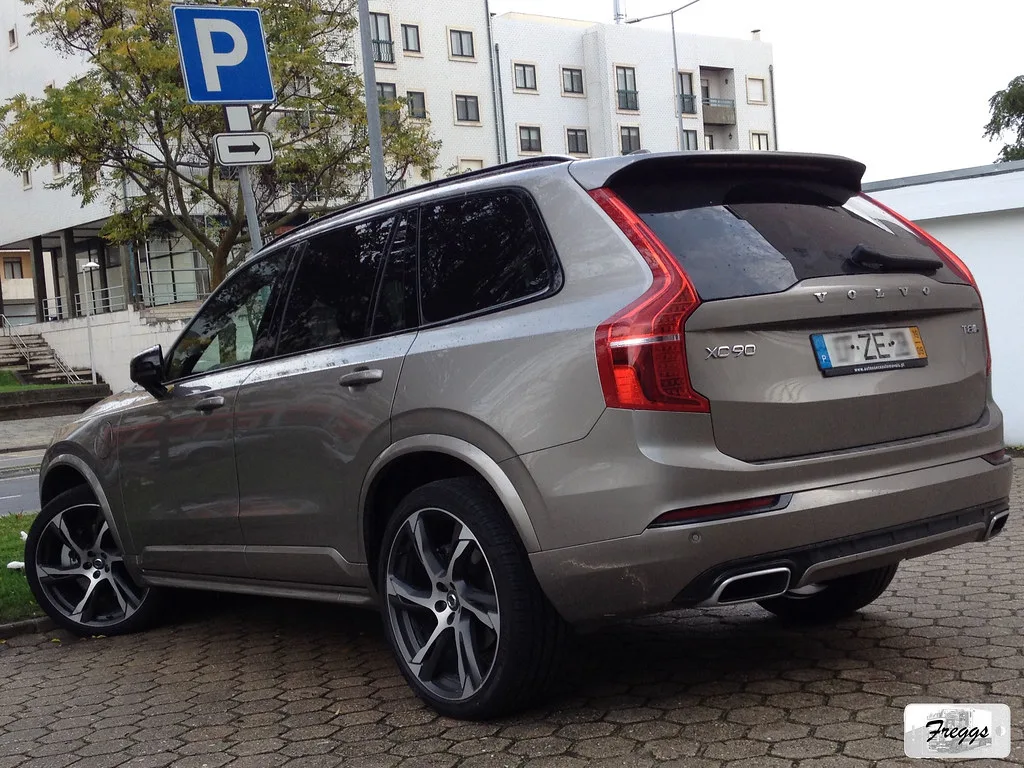 Volvo XC90 T8, vue extérieure du modèle